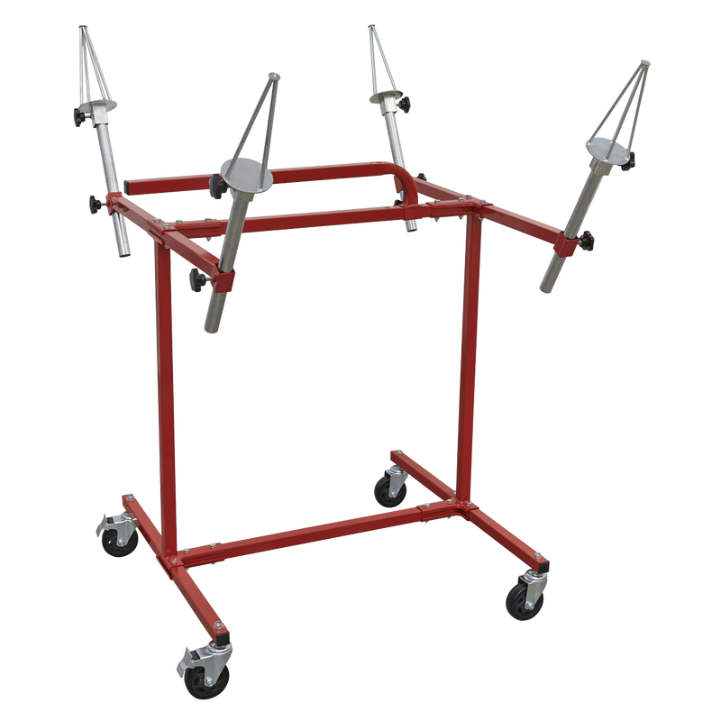 Sealey Heavy-Duty Wheel Painting Stand MK71 80kg Capacity