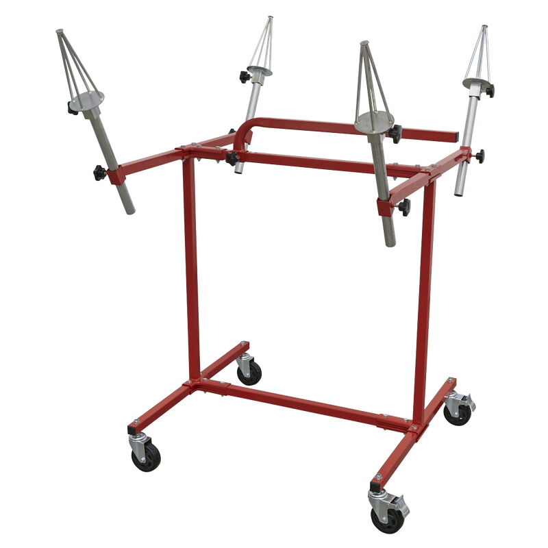Sealey Heavy-Duty Wheel Painting Stand MK71 80kg Capacity