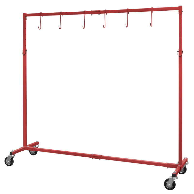 Sealey Adjustable Paint Hanger MK80 1.95m Maximum Capacity 75kg