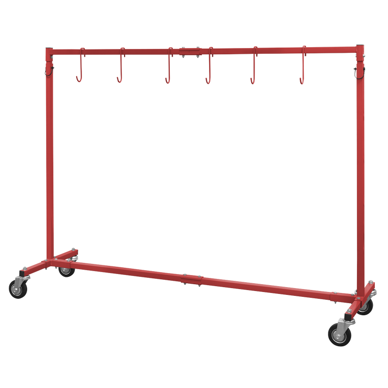 Sealey Adjustable Paint Hanger MK80 1.95m Maximum Capacity 75kg