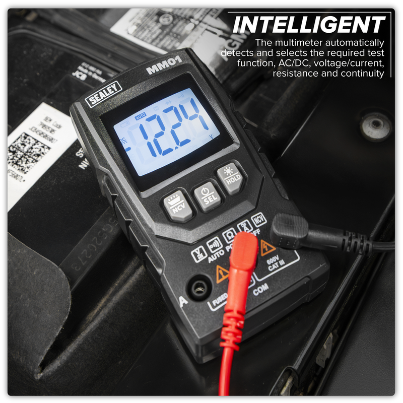 Sealey Auto-Ranging Digital Multimeter MM01 600V