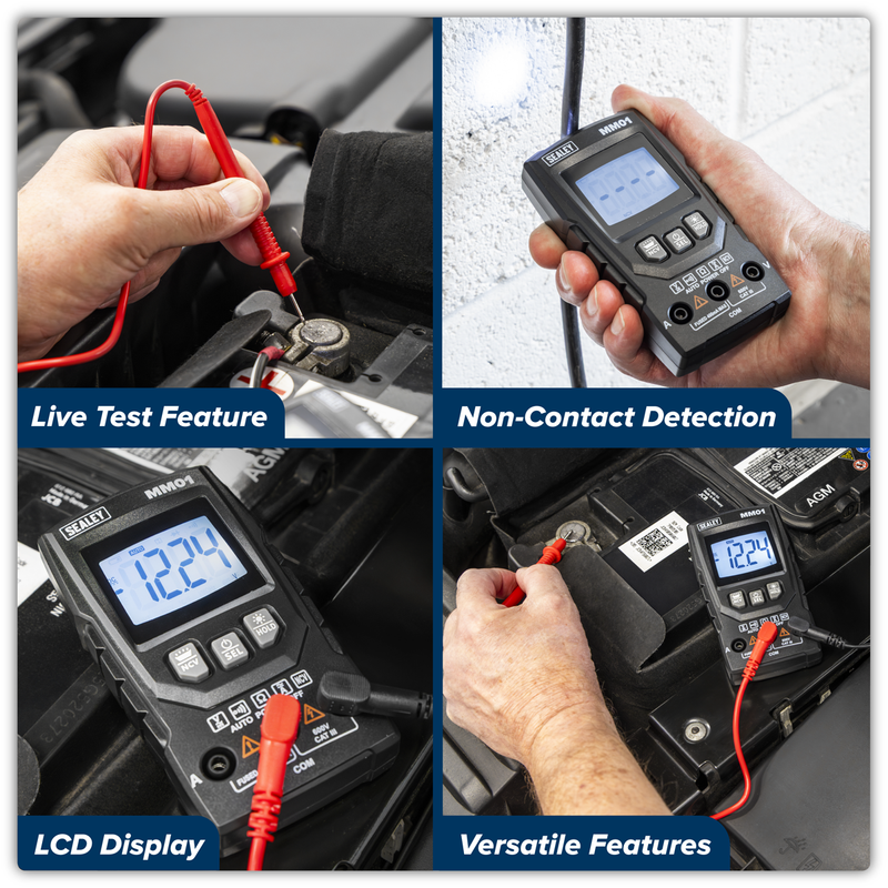 Sealey Auto-Ranging Digital Multimeter MM01 600V
