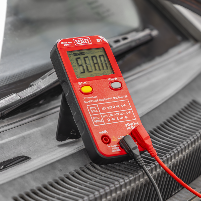 Sealey 13-Function Digital Multimeter MM22 600V AC/DC