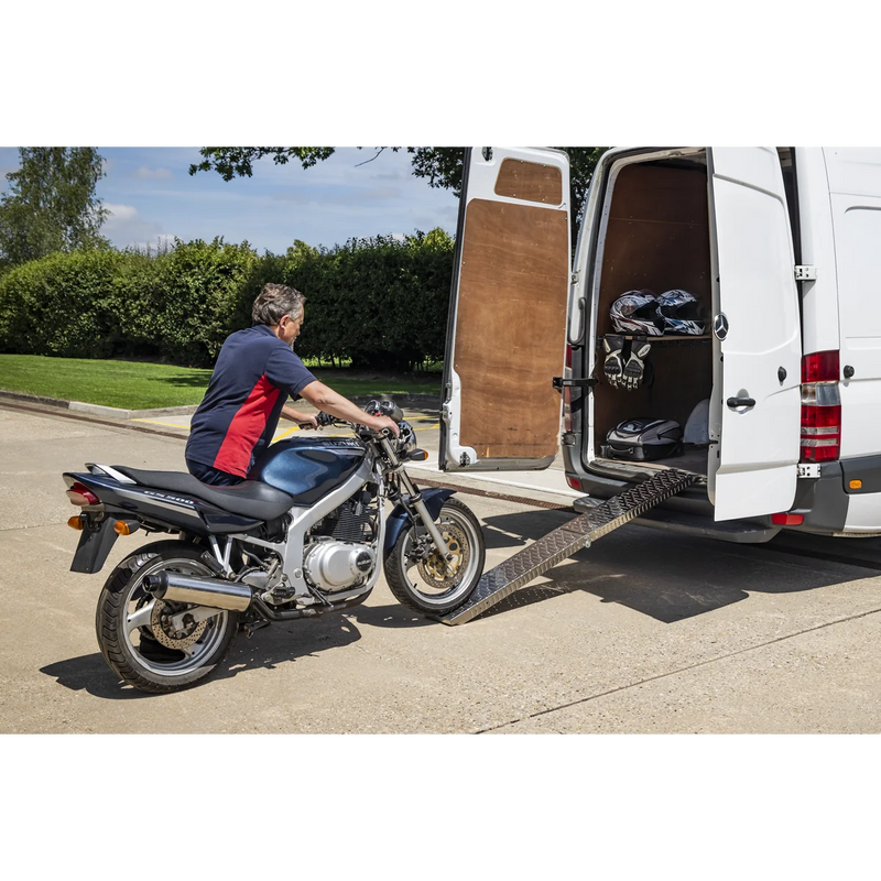Sealey Loading Ramp 270kg Capacity MR270 Stainless Steel