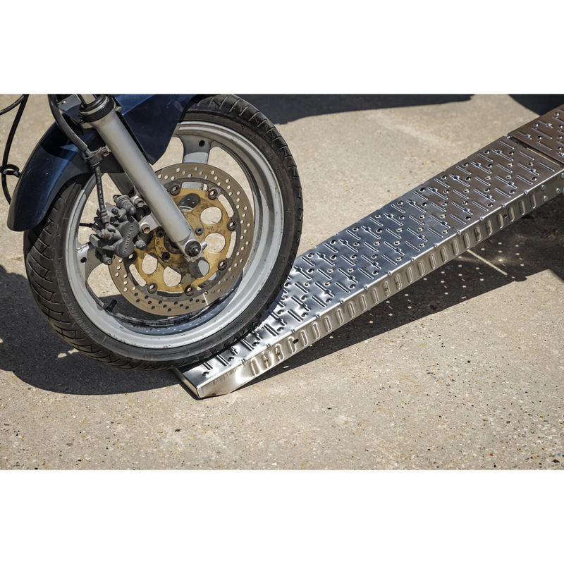 Sealey Loading Ramp 270kg Capacity MR270 Stainless Steel