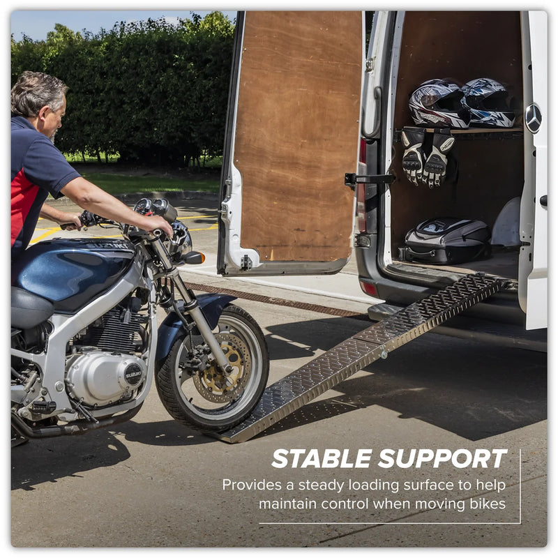 Sealey Loading Ramp 270kg Capacity MR270 Stainless Steel