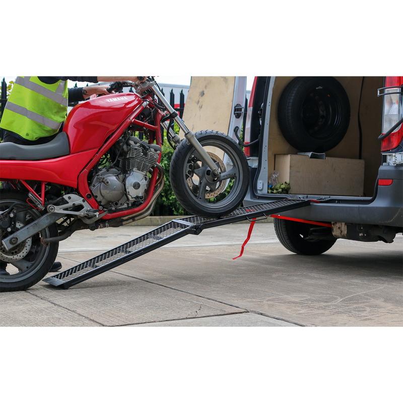 Sealey Steel Mesh Folding Loading Ramp 360kg Capacity