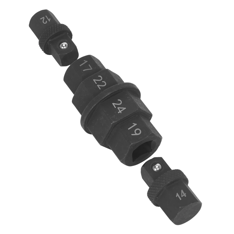 Sealey Motorcycle Spindle Tool Set MS008 - 3/8'' Drive