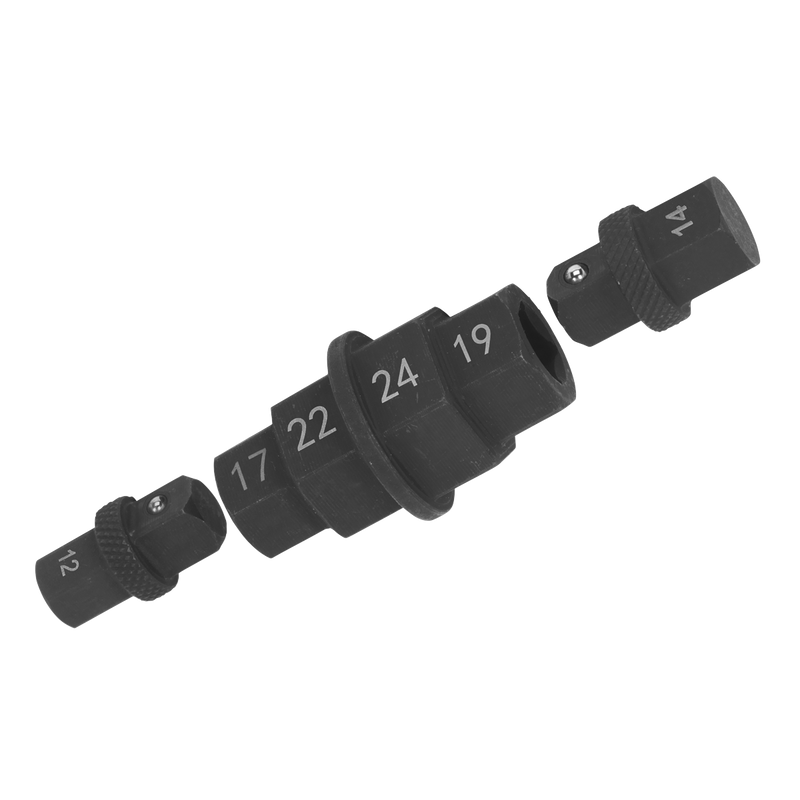 Sealey Motorcycle Spindle Tool Set MS008 - 3/8'' Drive