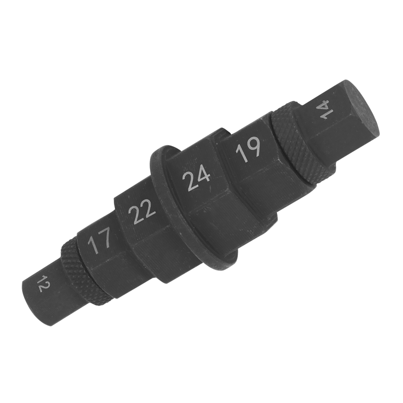 Sealey Motorcycle Spindle Tool Set MS008 - 3/8'' Drive