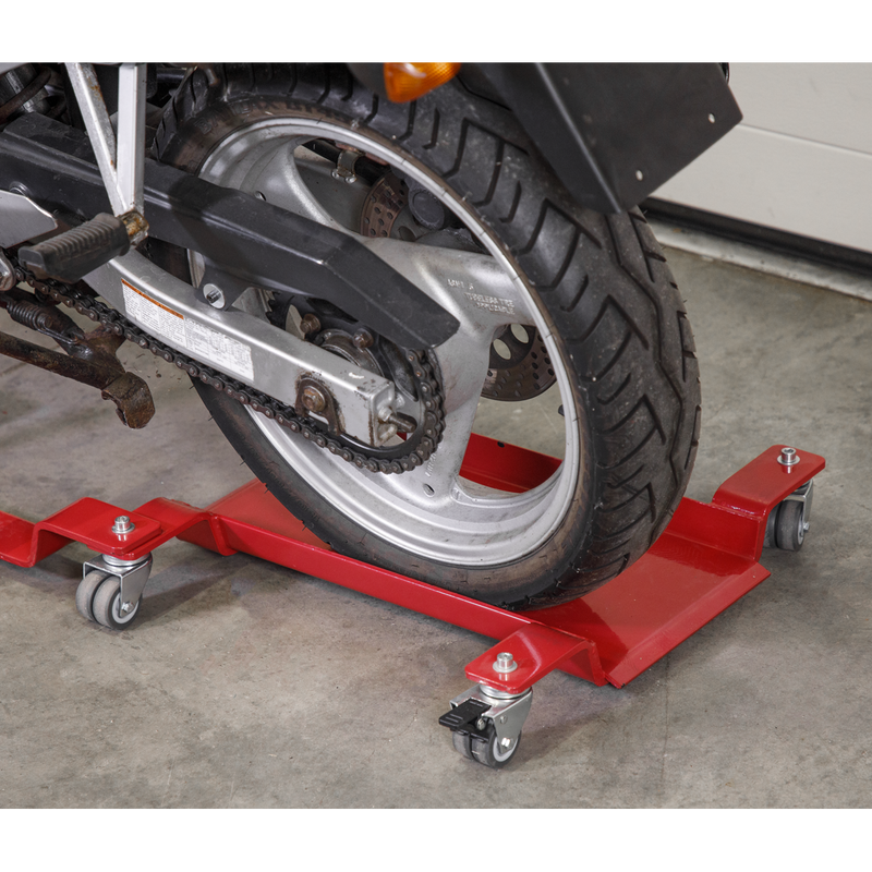Sealey Motorcycle Rear Wheel Side Stand Dolly MS0630 500kg Capacity