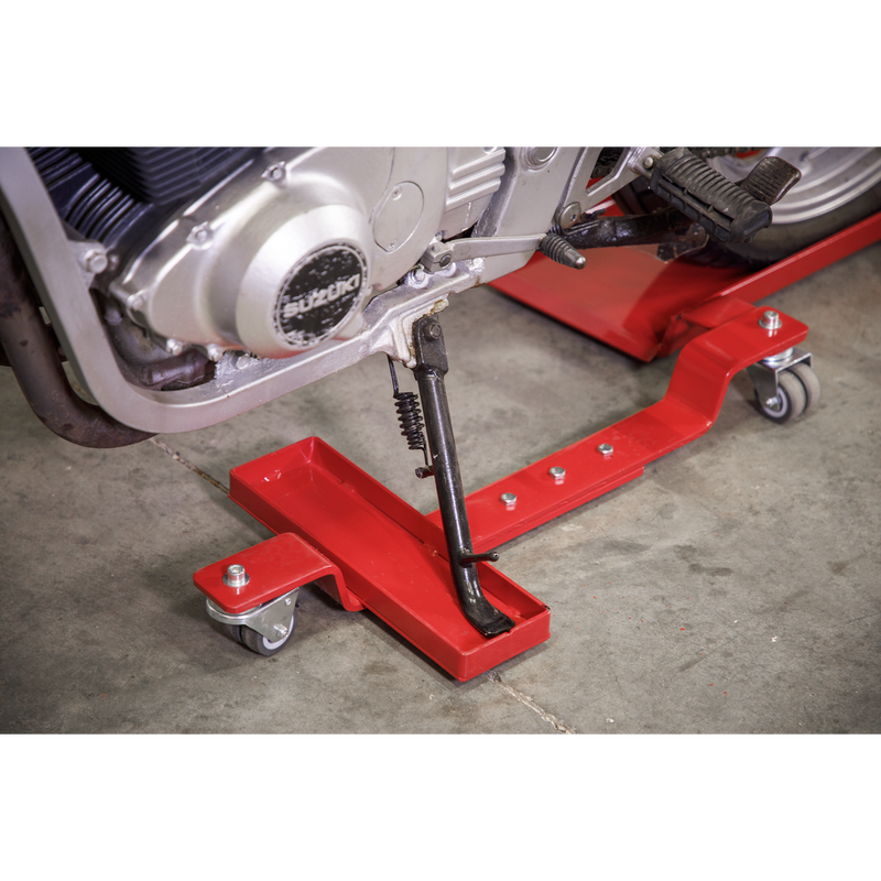 Sealey Motorcycle Rear Wheel Side Stand Dolly MS0630 500kg Capacity