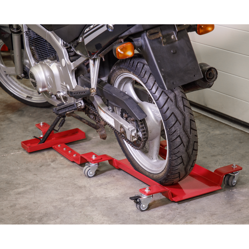 Sealey Motorcycle Rear Wheel Side Stand Dolly MS0630 500kg Capacity