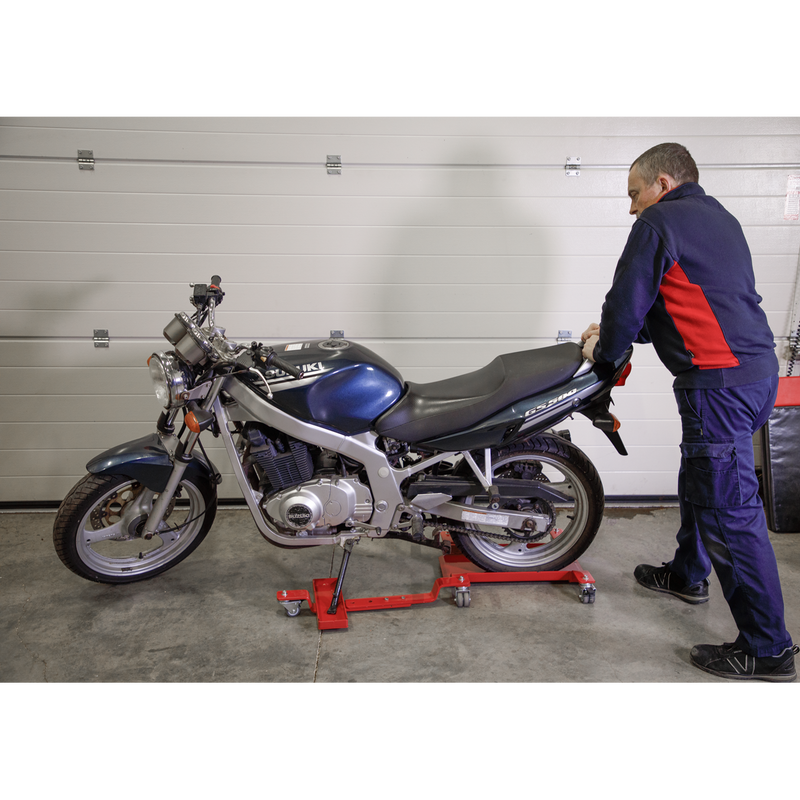 Sealey Motorcycle Rear Wheel Side Stand Dolly MS0630 500kg Capacity