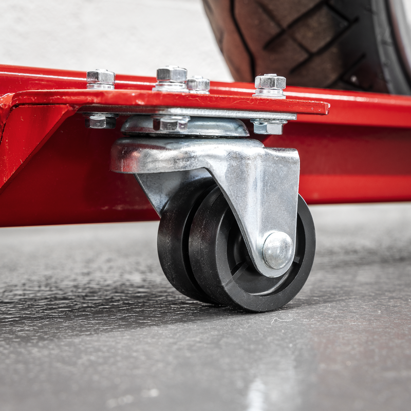 Sealey Long Motorcycle Side Stand Dolly 565kg Capacity