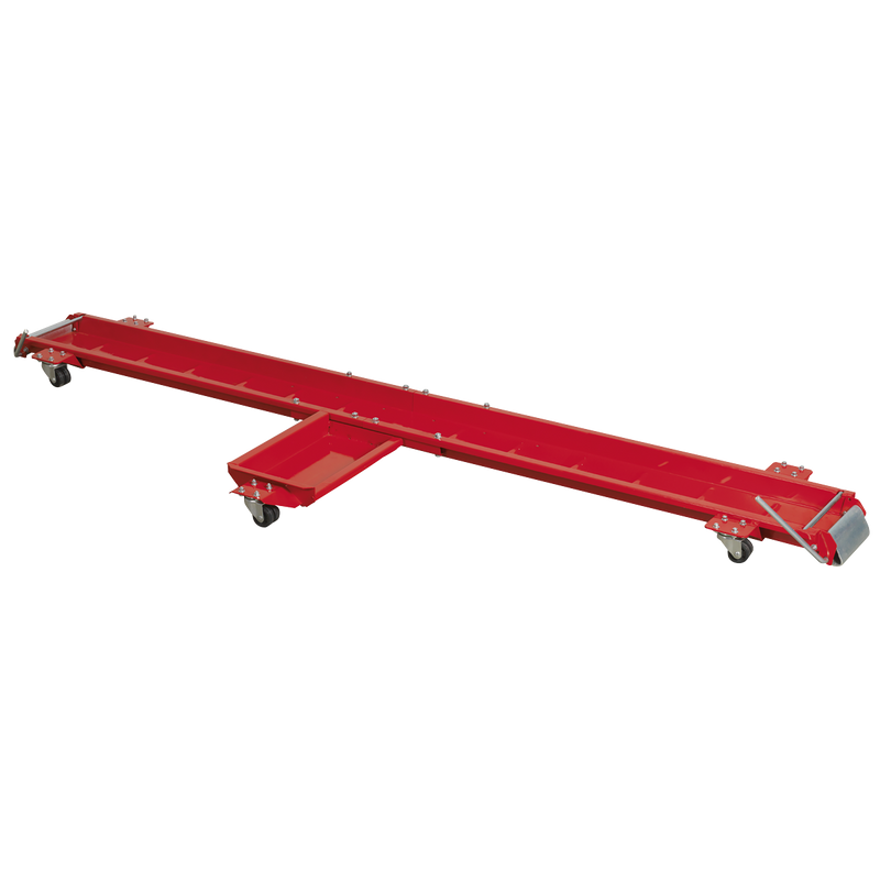 Sealey Long Motorcycle Side Stand Dolly 565kg Capacity