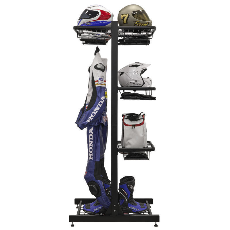 Sealey Freestanding Helmet & Gear Storage MS081FS2 1925mm
