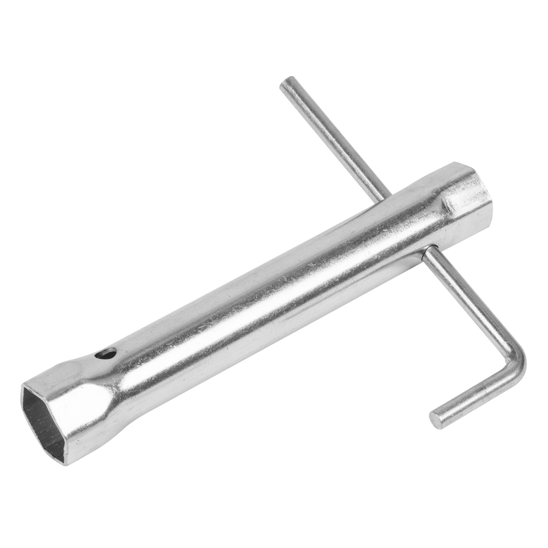 Sealey Long Reach Spark Plug Box Spanner 17/21mm MS158