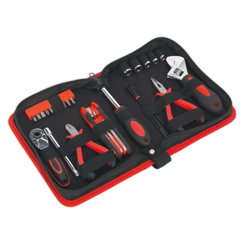Sealey Compact Tool Kit 28 Piece MS164 with 1/4" Drive Sockets