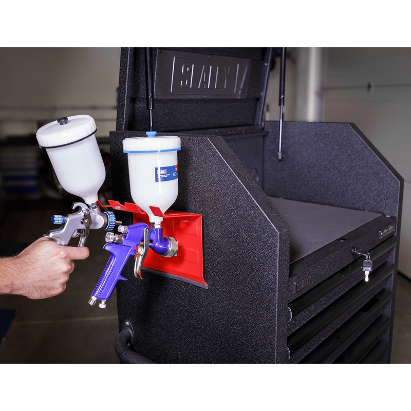 Sealey Magnetic Spray Gun Holder 2 Gun Capacity MSH03