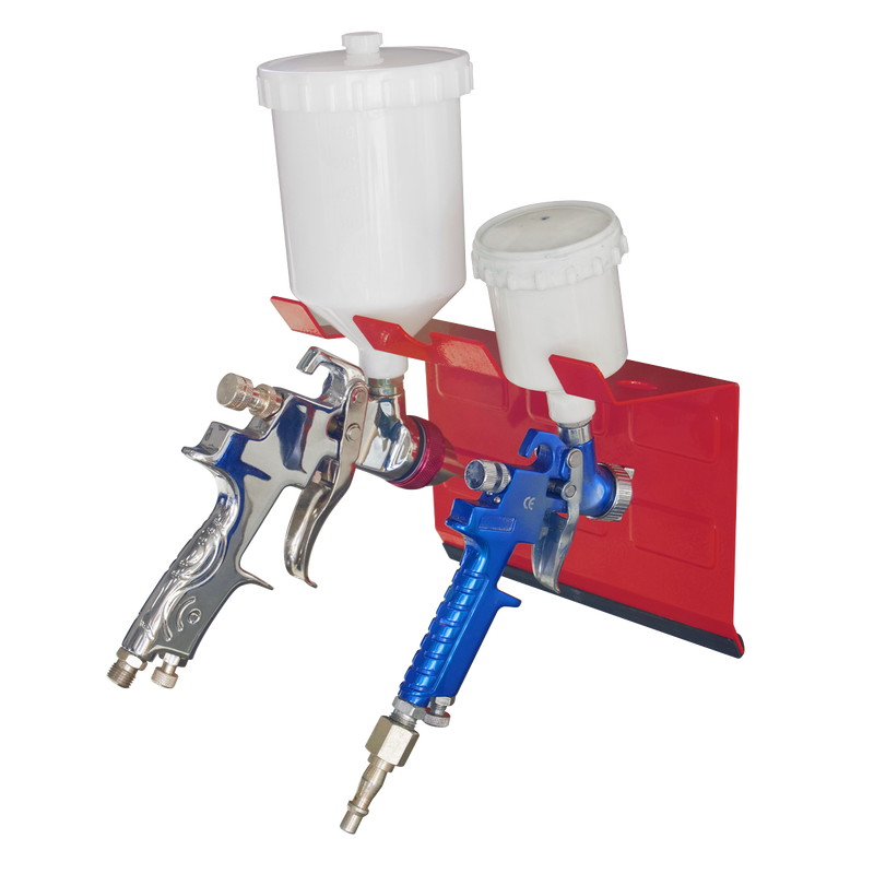 Sealey Magnetic Spray Gun Holder 2 Gun Capacity MSH03