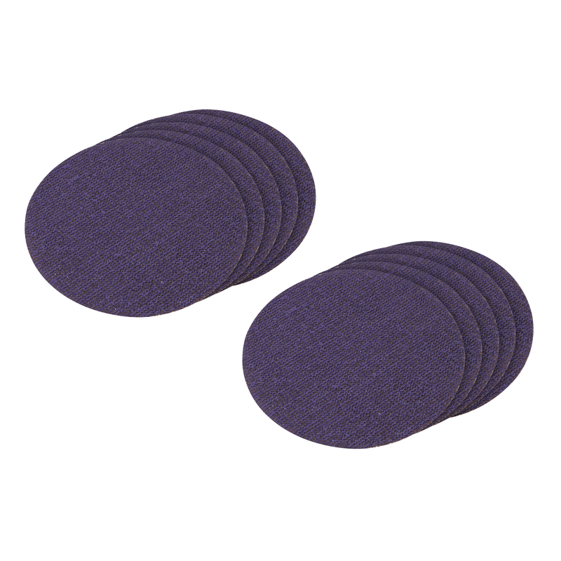 Sealey Ceramic Mesh Sanding Disc 125mm 120Grit Pack of 10