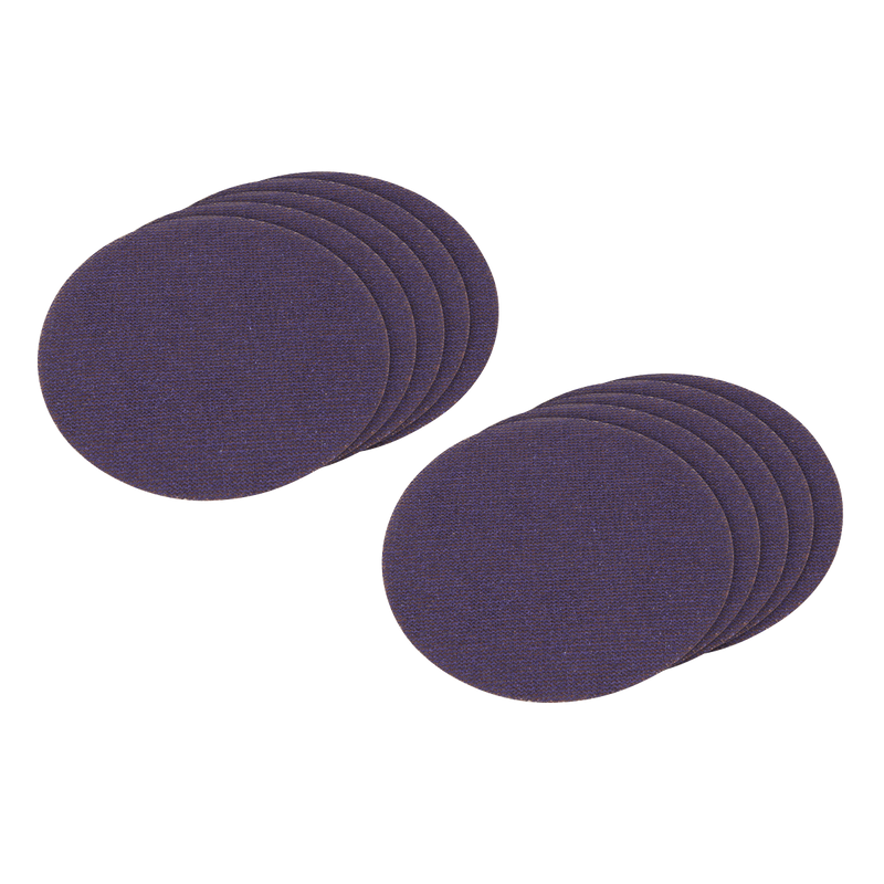 Sealey Ceramic Mesh Sanding Disc 125mm 80Grit Pack of 10