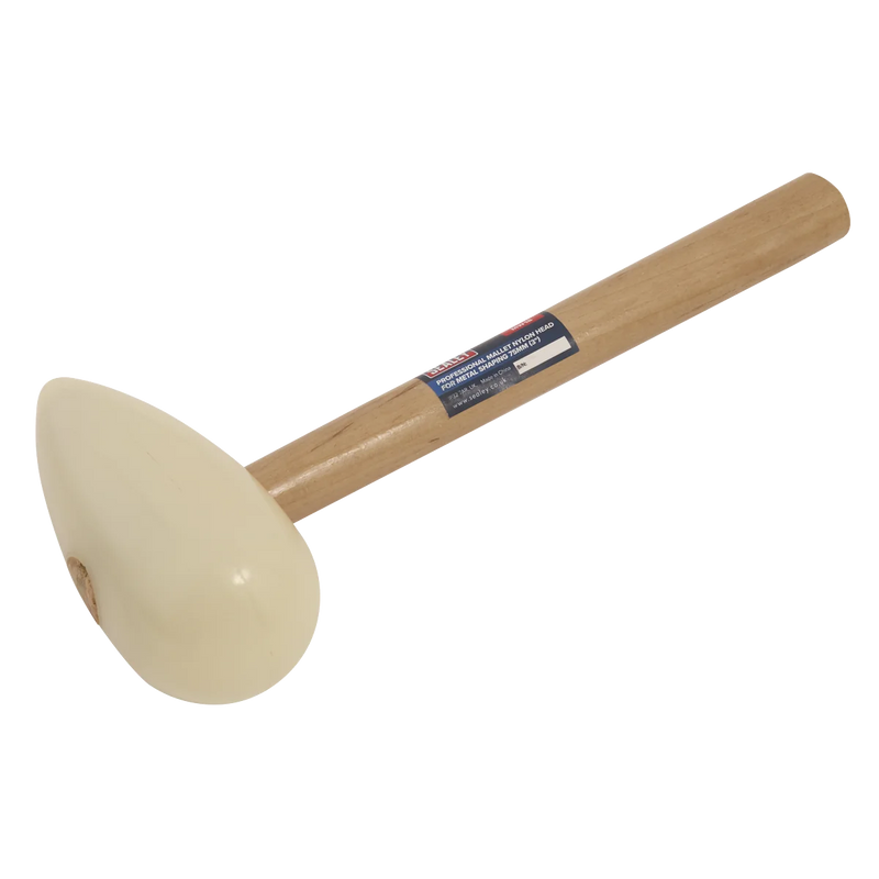 Sealey Mallet Nylon Head 75mm (3") for Metal Shaping