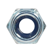 Sealey Zinc Plated Nylon Locknut M5 Pack of 100