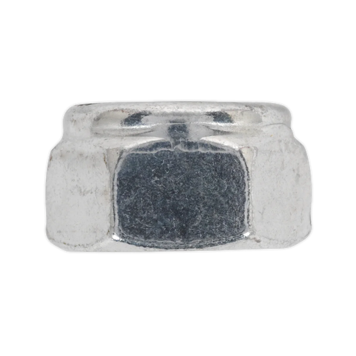 Sealey Zinc Plated Nylon Locknut M6 DIN 982 Pack of 100