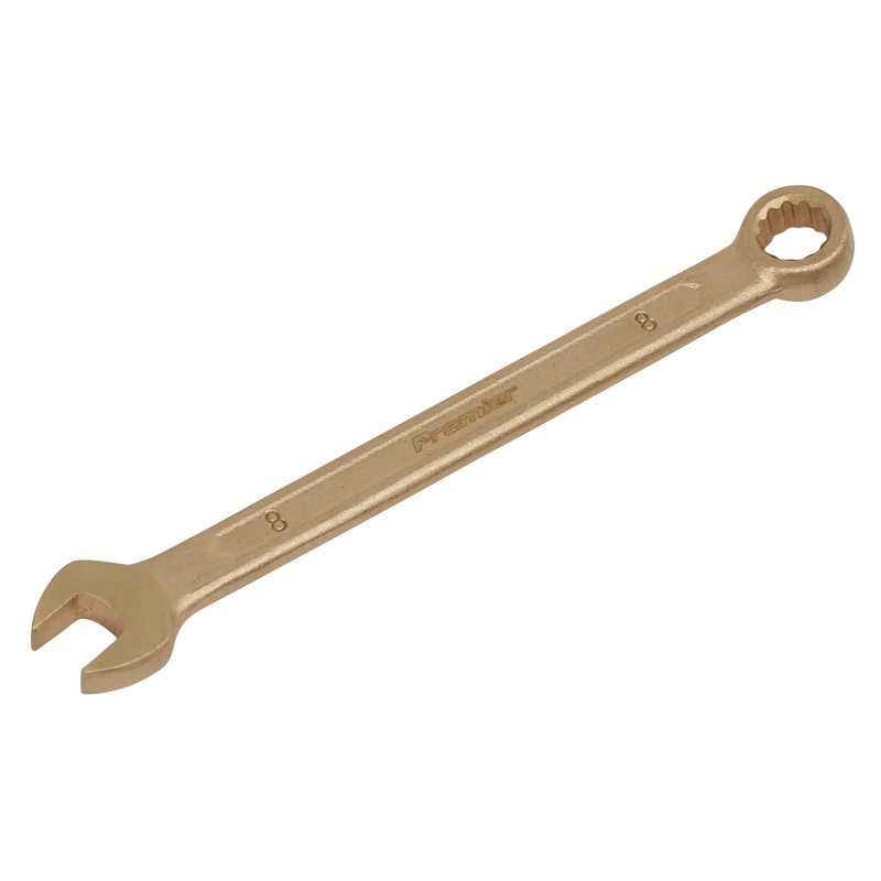 Sealey Premier Non-Sparking Combination Spanner 8mm - 120mm Length