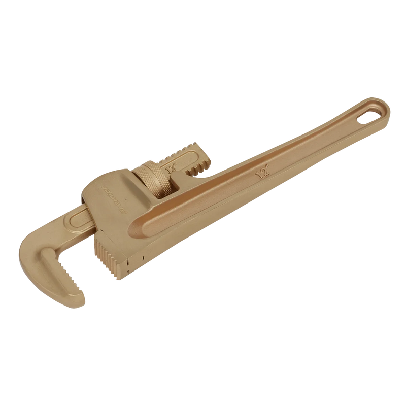 Sealey Premier Non-Sparking Pipe Wrench 250mm Ø45mm Capacity