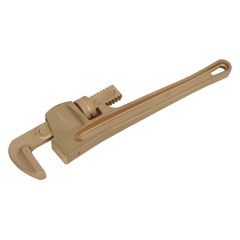 Sealey Premier Non-Sparking Pipe Wrench 250mm Ø45mm Capacity