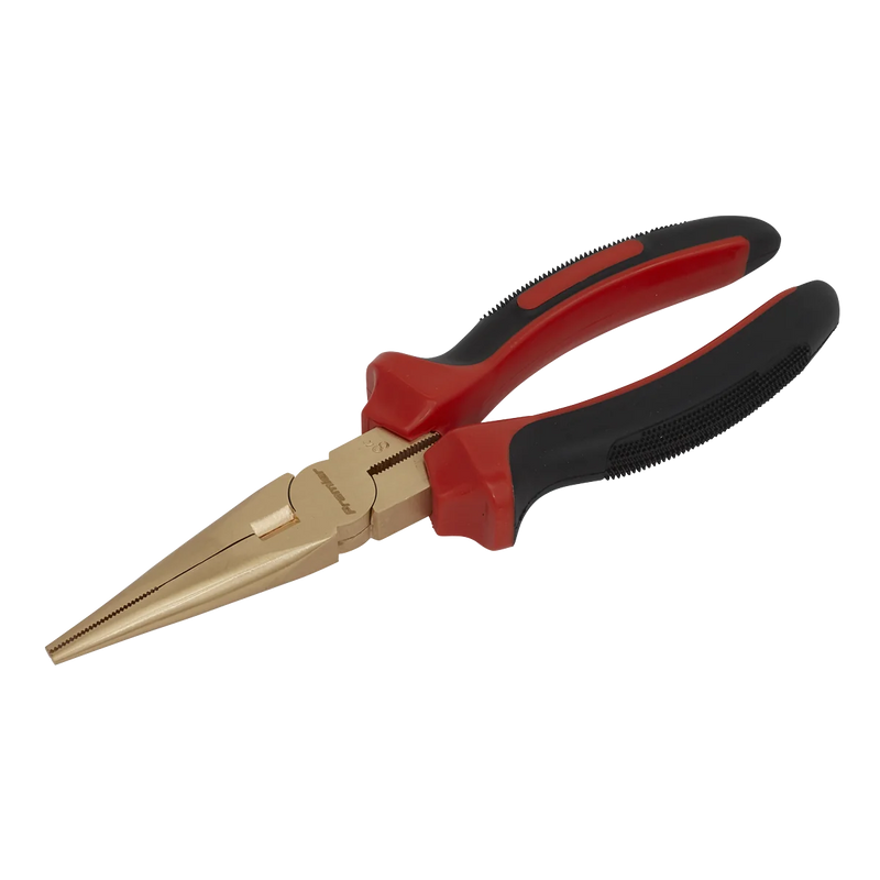 Sealey Premier Long Nose Pliers 200mm Non-Sparking Safety Tool