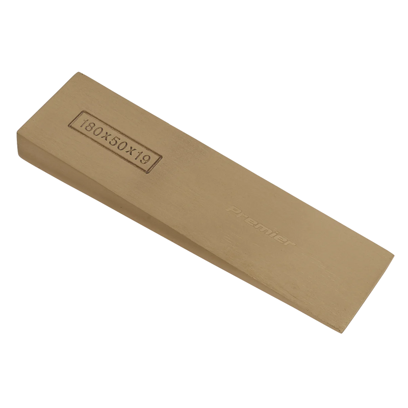Sealey Premier Non-Sparking Wedge 180mm x 50mm x 19mm