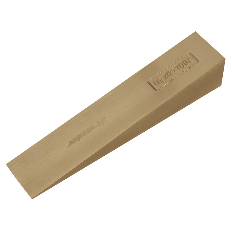 Sealey Premier Non-Sparking Wedge 200mm x 40mm - Model NS122