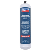 Sealey Disposable Oxygen Cylinder 950ml Pack of 6
