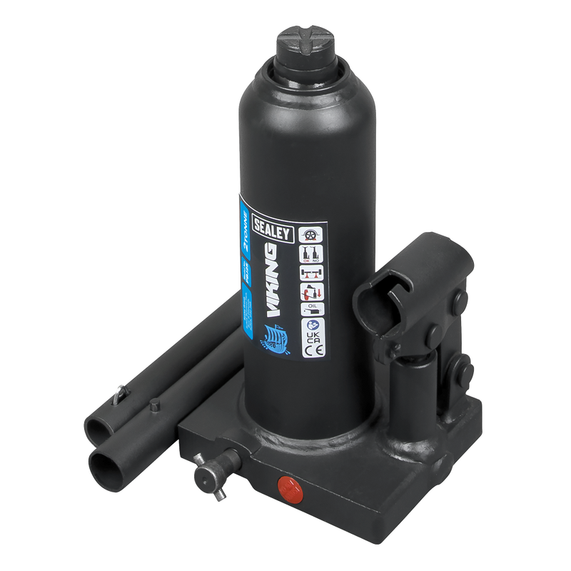 Sealey Viking Bottle Jack 2 Tonne Hydraulic Lift PBJ2S