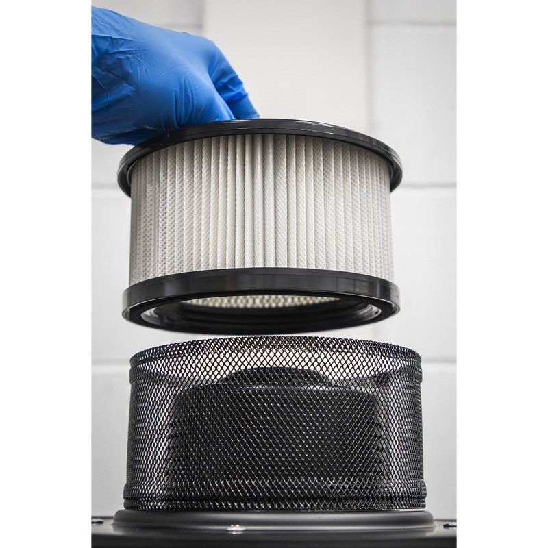 Sealey HEPA Cartridge Filter for PC200A Vacuum Cleaner
