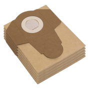 Sealey Dust Collection Bag PCU04 - Pack of 5 for PC300 Series