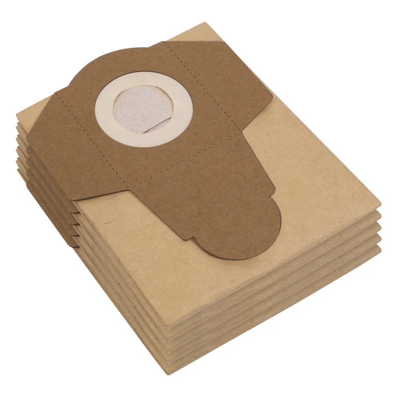 Sealey Dust Collection Bag PCU04 - Pack of 5 for PC300 Series