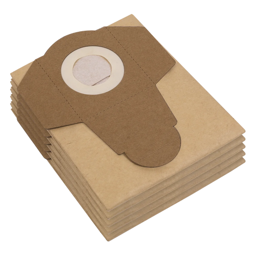 Sealey Dust Collection Bag PCU04 - Pack of 5 for PC300 Series
