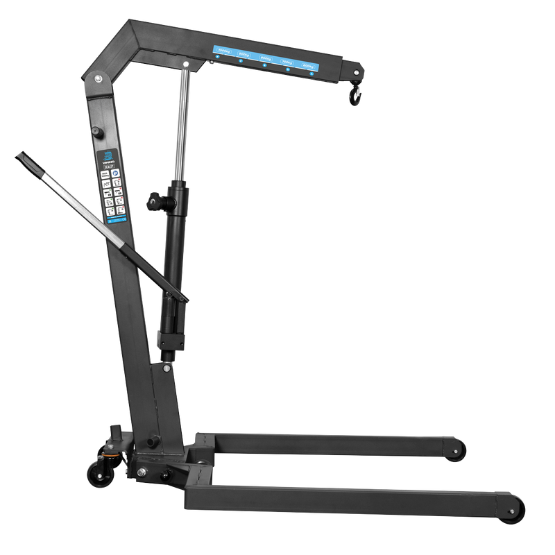 Sealey Viking Industrial Engine Crane 1 Tonne PFC101S