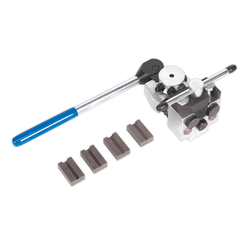 Sealey Brake Pipe Flaring Kit Model PFT07 with Dies and Clamp Blocks