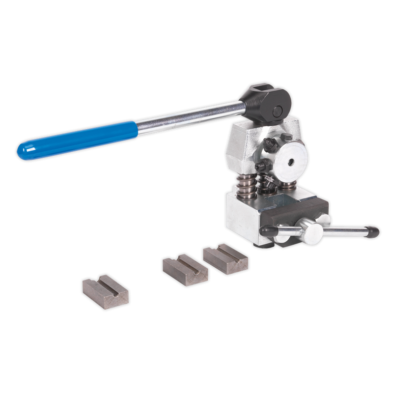 Sealey Brake Pipe Flaring Kit Model PFT07 with Dies and Clamp Blocks
