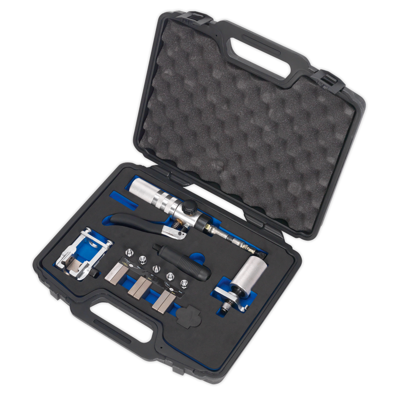 Sealey On-Vehicle Hydraulic Brake Pipe Flaring Kit PFT15 3.9kg