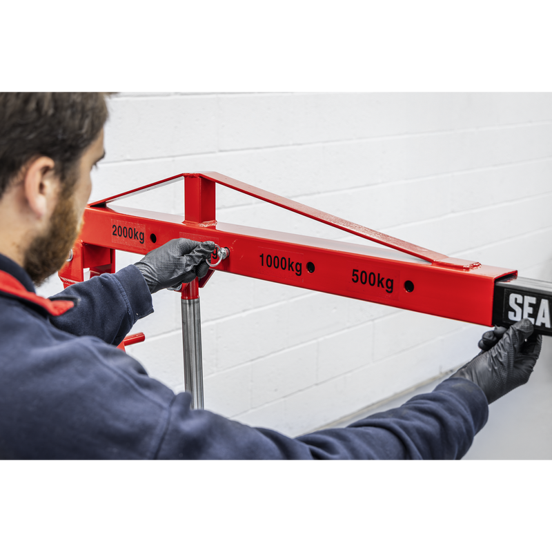 Sealey Folding Engine Crane 2 Tonne PH20