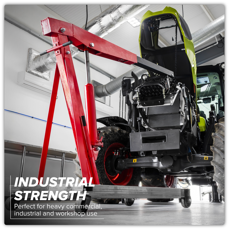 Sealey Fixed Frame Engine Crane PH30 3 Tonne Capacity
