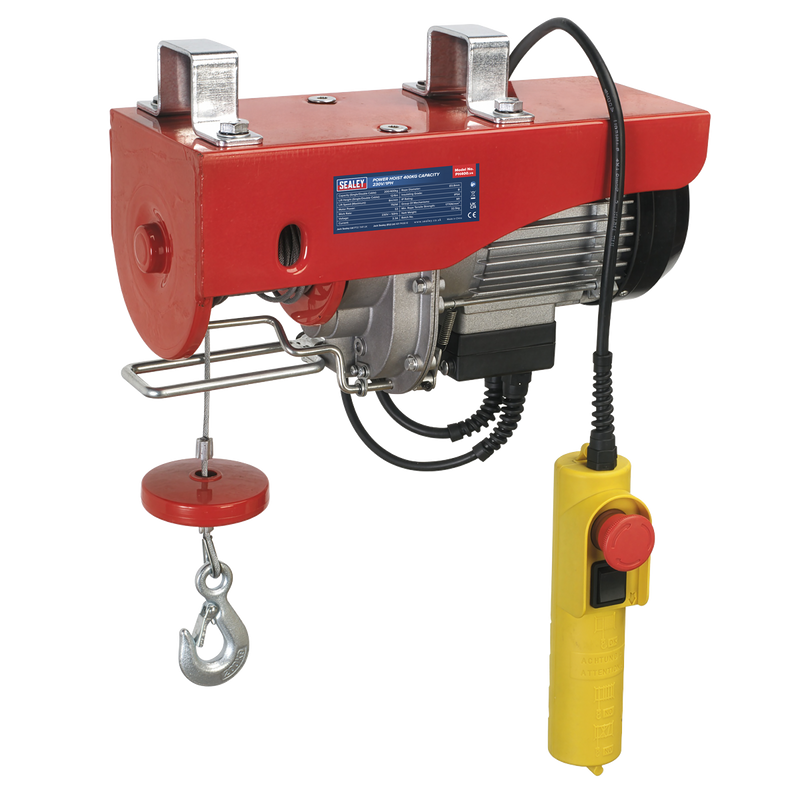 Sealey Power Hoist PH400 400kg Capacity 230V/1ph