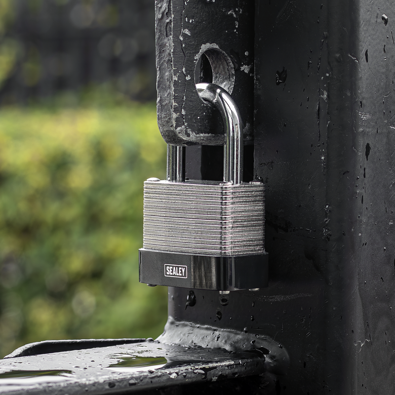 Sealey Steel Body Combination Padlock 40mm Security Rating 4
